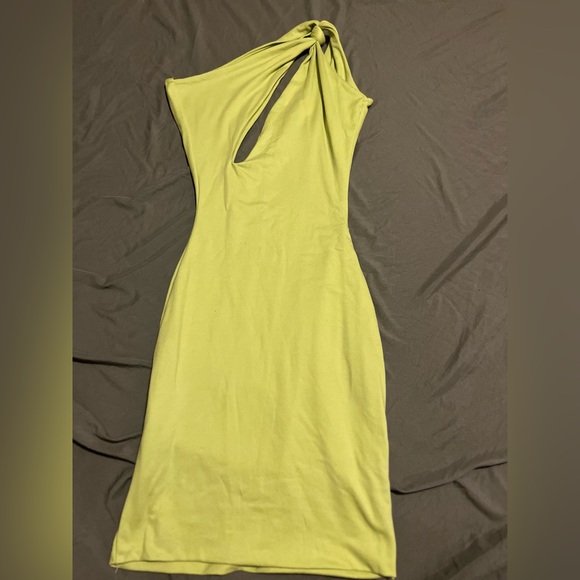 Open front mini bodycon dress - Picture 2 of 2